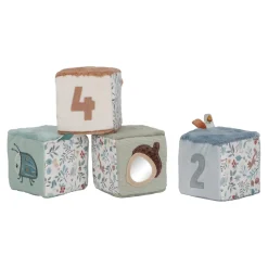 Little Dutch                    Lot de 4 cubes doux    Forest Friends