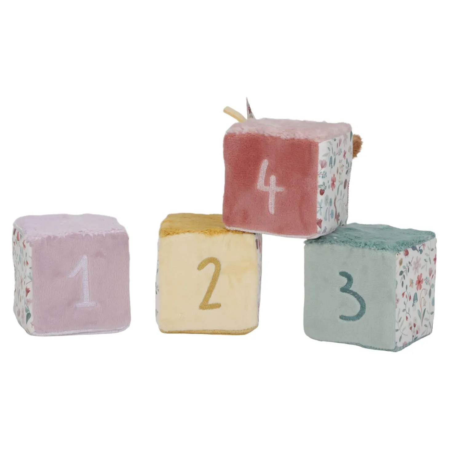 Little Dutch Lot de 4 cubes doux Fairy Garden