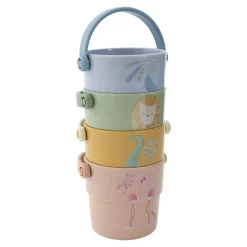 Little Dutch Lot de 4 gobelets de bain Safari Friends