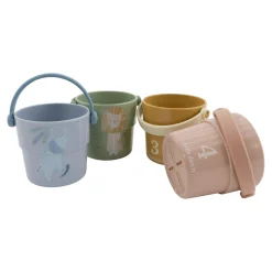 Little Dutch                    Lot de 4 gobelets de bain    Safari Friends