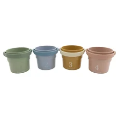 Little Dutch                    Lot de 4 gobelets de bain    Safari Friends