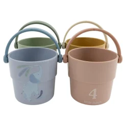 Little Dutch                    Lot de 4 gobelets de bain    Safari Friends