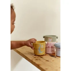 Little Dutch                    Lot de 4 gobelets de bain    Safari Friends