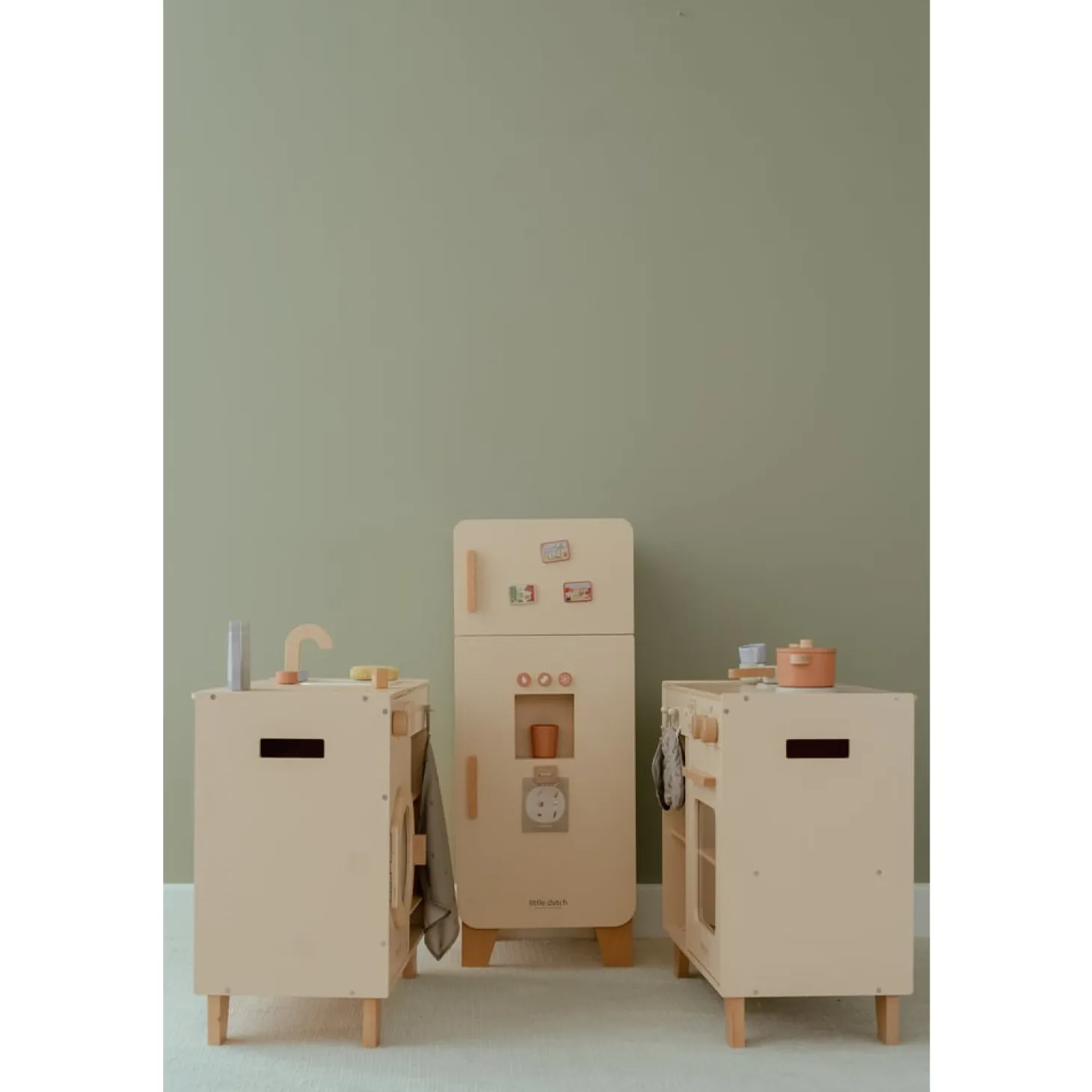 Little Dutch Machine à laver FSC Edition Limitée Beige