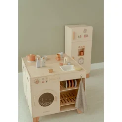 Little Dutch                    Machine à laver FSC Edition Limitée    Beige
