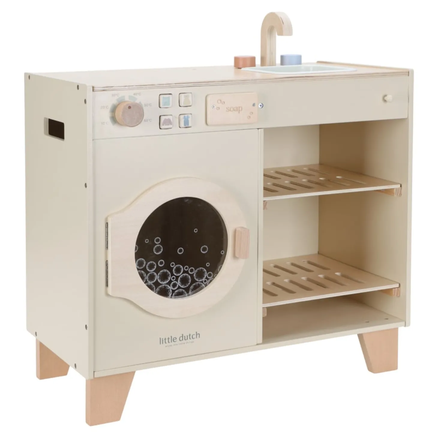 Little Dutch Machine à laver FSC Edition Limitée Beige