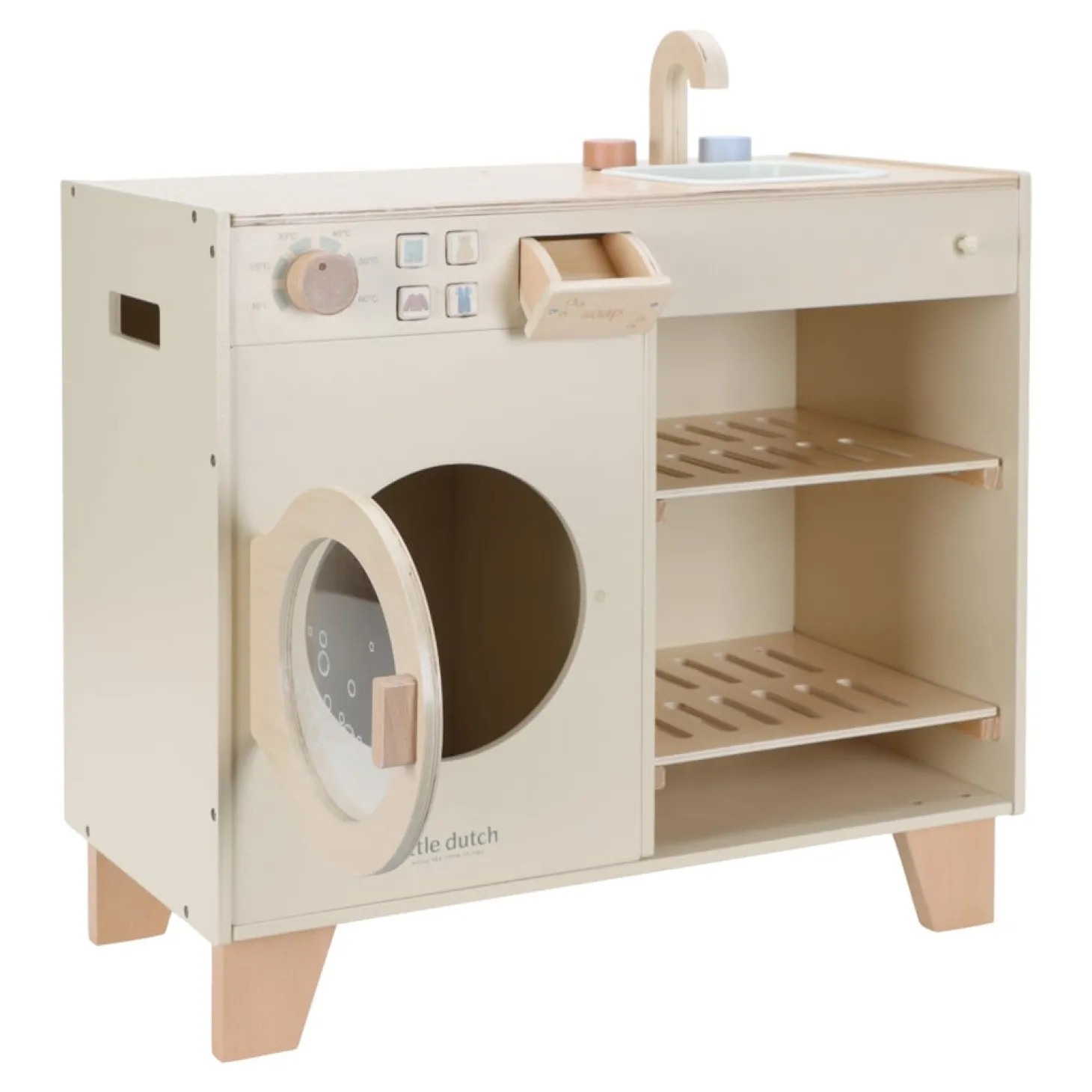 Little Dutch Machine à laver FSC Edition Limitée Beige