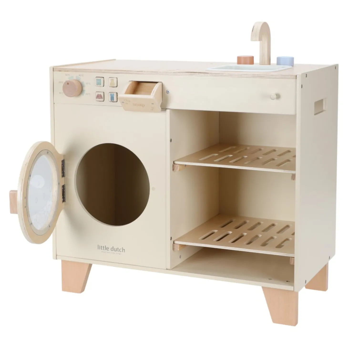 Little Dutch Machine à laver FSC Edition Limitée Beige