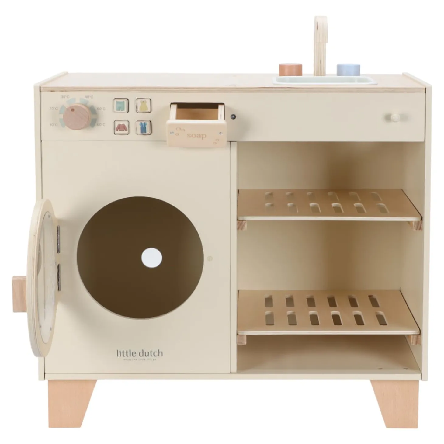 Little Dutch Machine à laver FSC Edition Limitée Beige