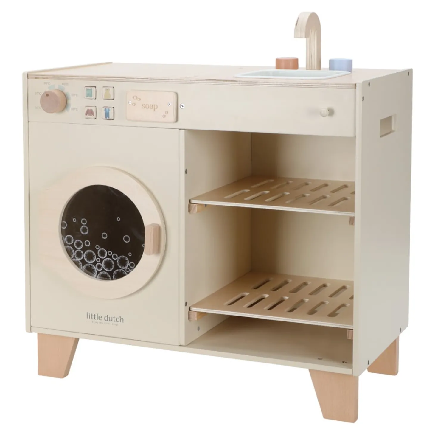 Little Dutch Machine à laver FSC Edition Limitée Beige