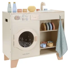 Little Dutch Machine à laver FSC Edition Limitée Beige