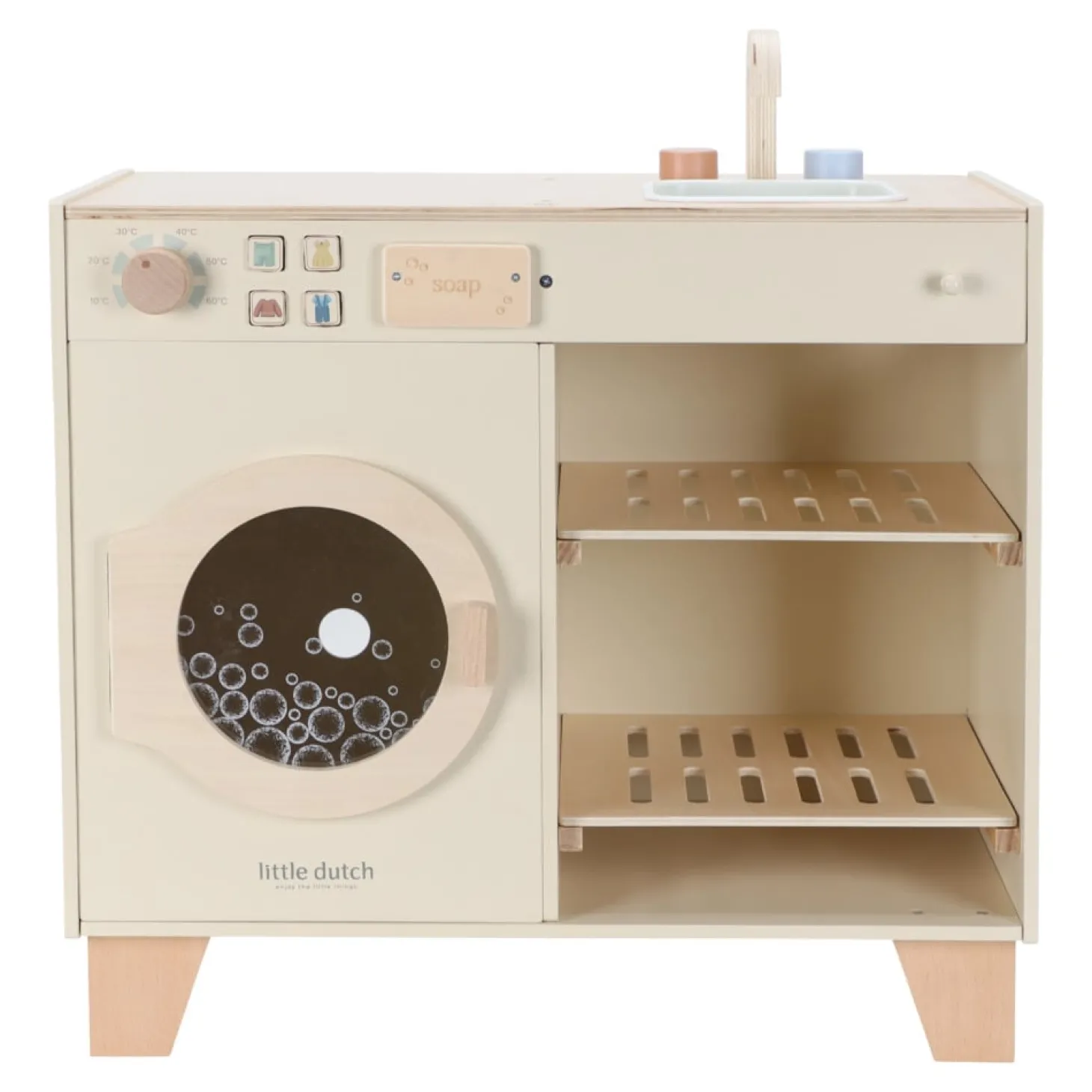 Little Dutch Machine à laver FSC Edition Limitée Beige