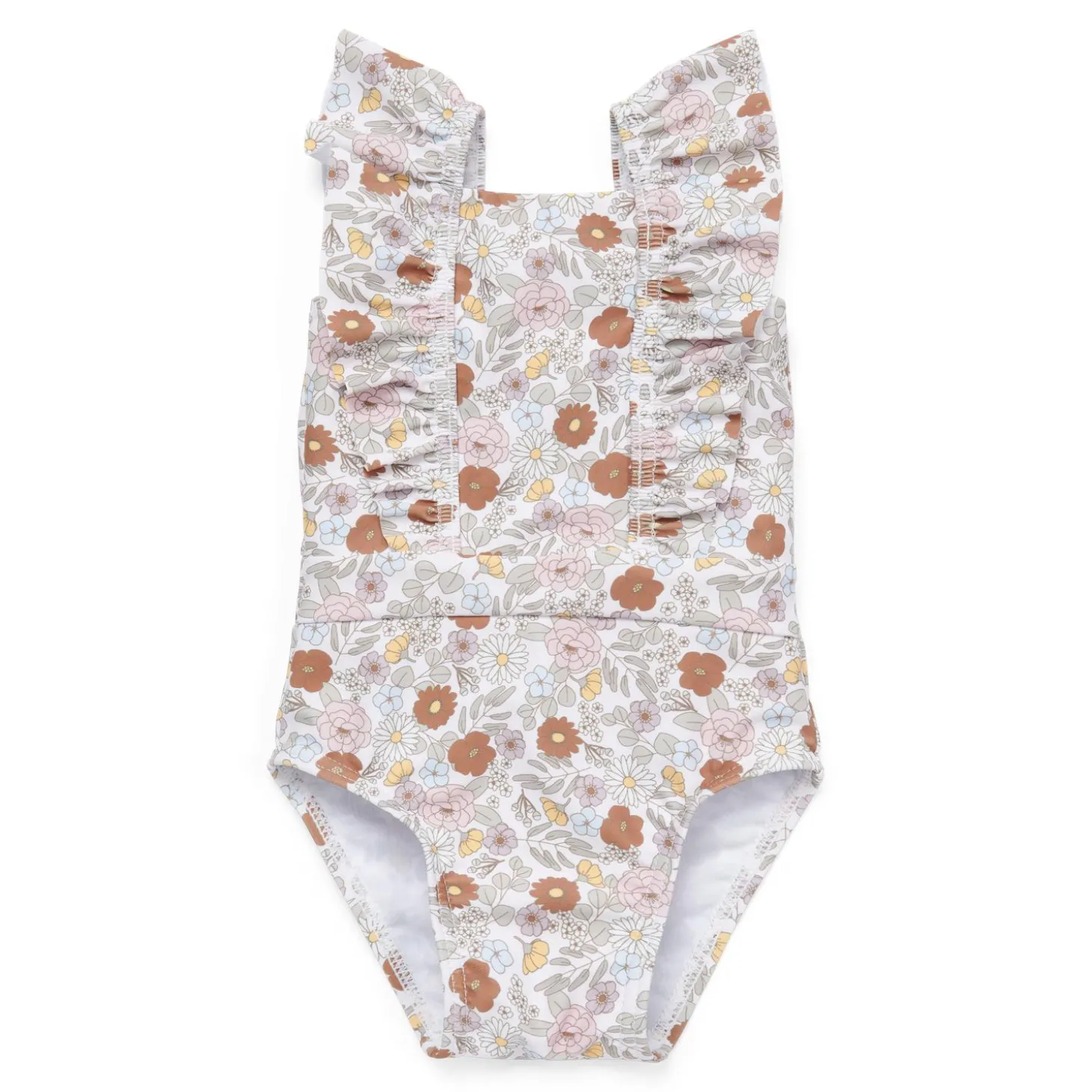 Little Dutch Maillot de bain 1 pièce à volants Vintage Little Flowers