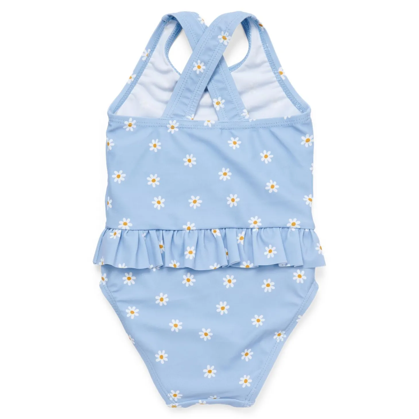 Little Dutch Maillot de bain 1 pièce à volants Daisies Blue