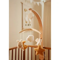 Little Dutch Mobile musical en bois FSC Newborn