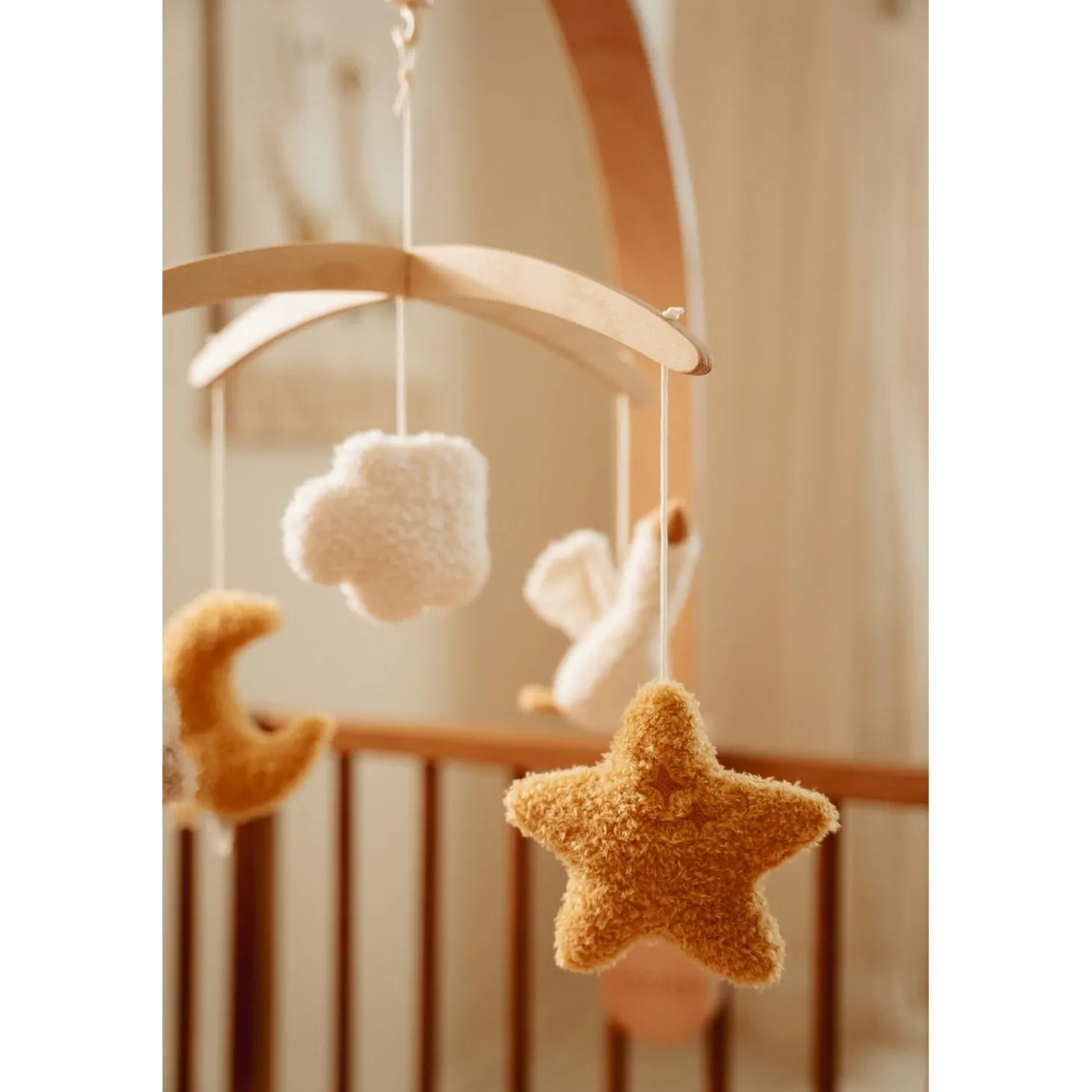Little Dutch Mobile musical en bois FSC Newborn