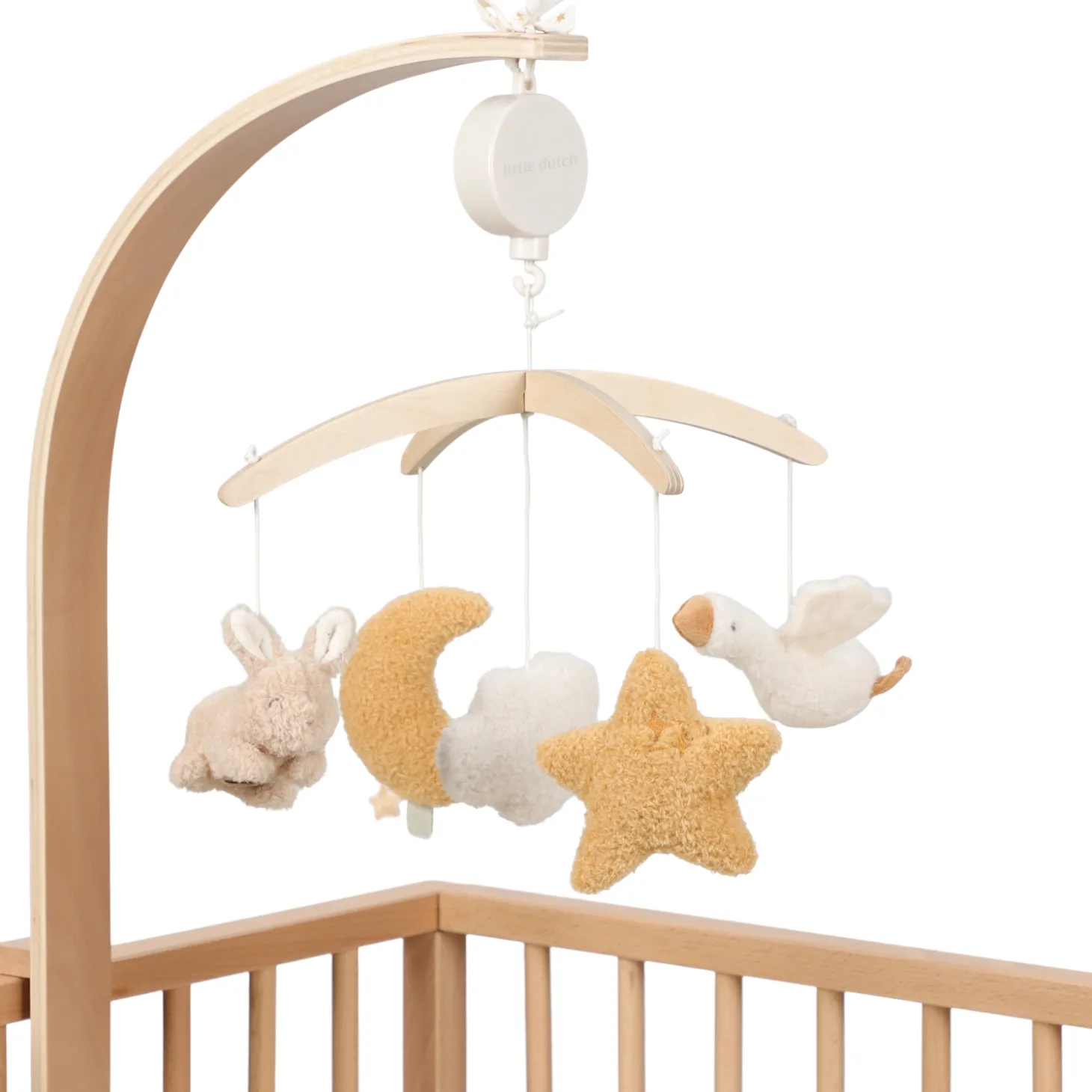 Little Dutch Mobile musical en bois FSC Newborn