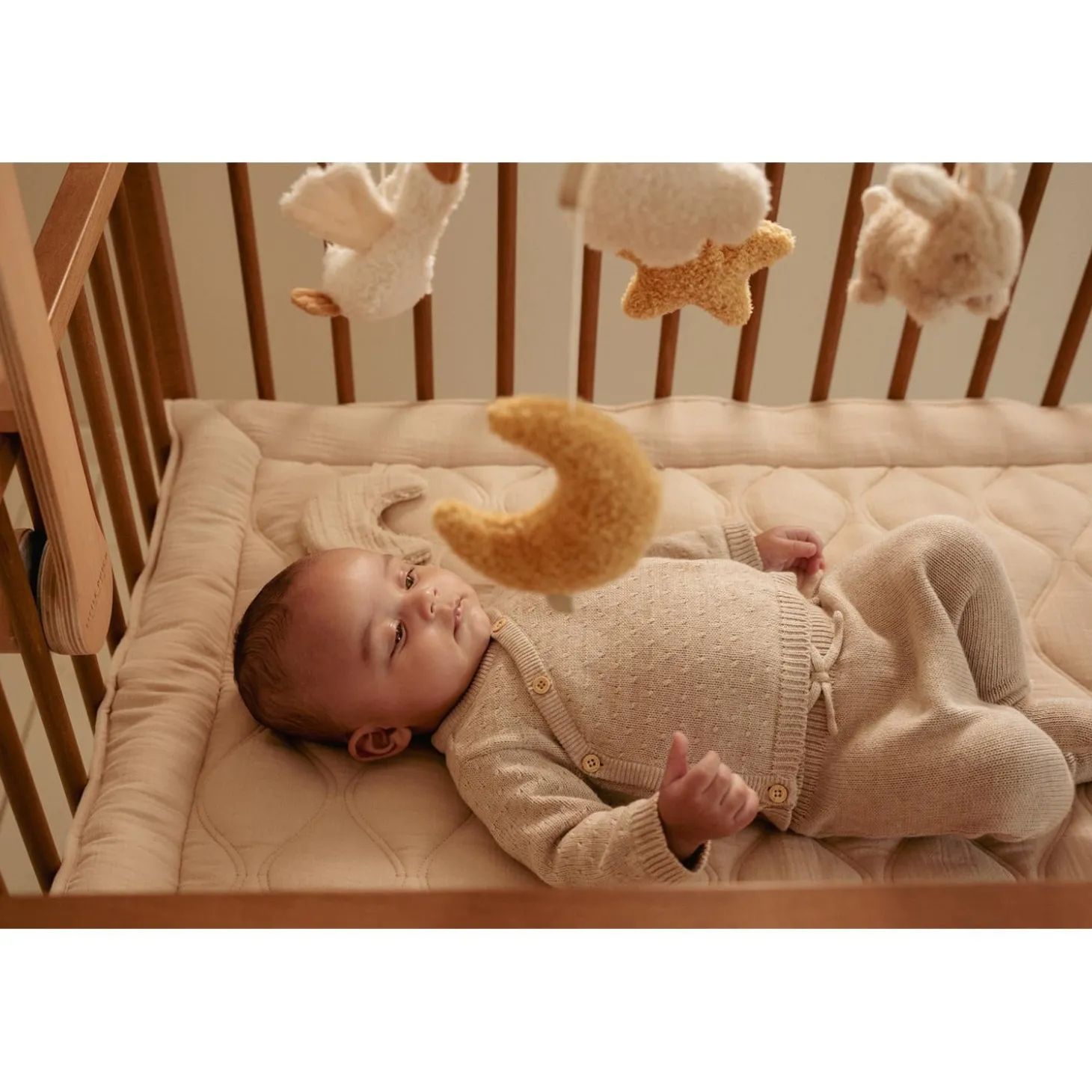 Little Dutch Mobile musical en bois FSC Newborn