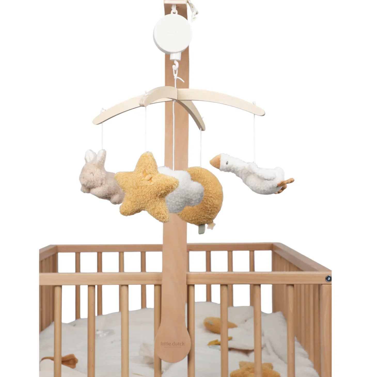 Little Dutch Mobile musical en bois FSC Newborn