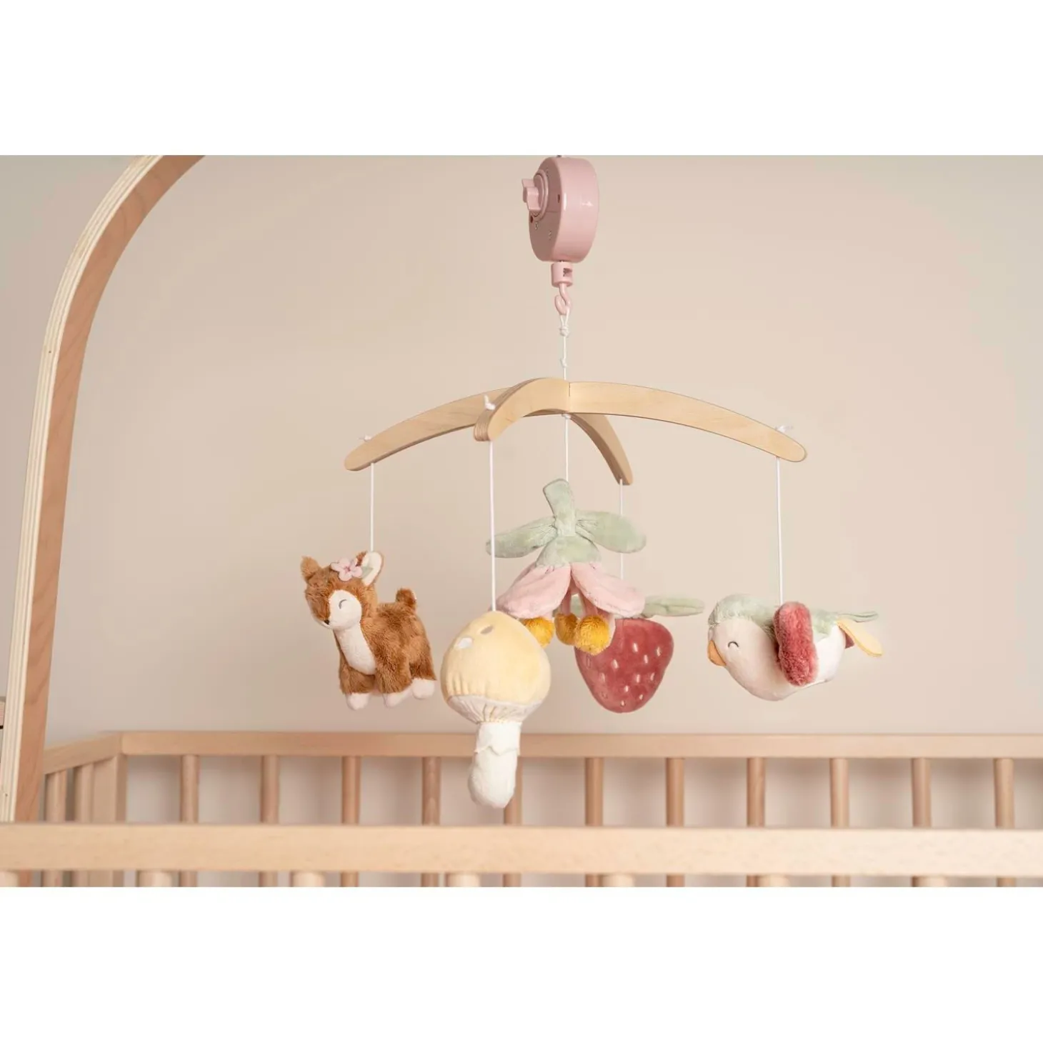 Little Dutch Mobile musical en bois FSC Fairy Garden