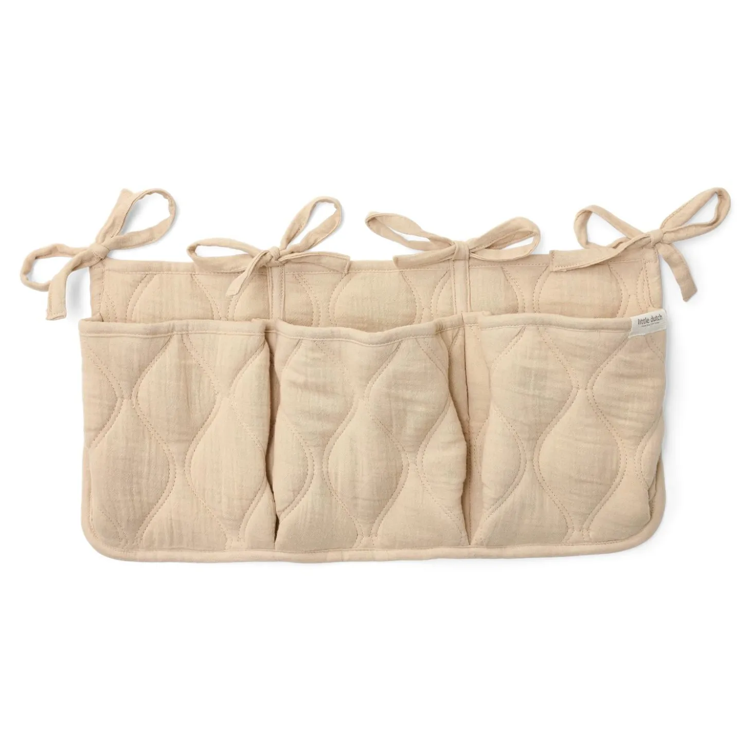Little Dutch Organisateur de lit Pure Soft Beige