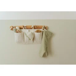 Little Dutch Organiseur de lit Blueberry Leaves 70 cm