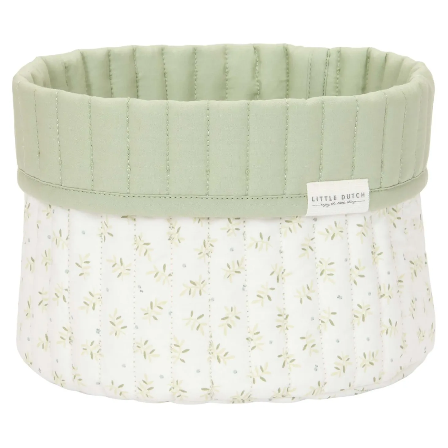 Little Dutch Panier de commode matelassé petit Blueberry Leaves