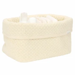 Little Dutch                    Panier de commode tricoté grand     Adventure Grey             70x100 cm