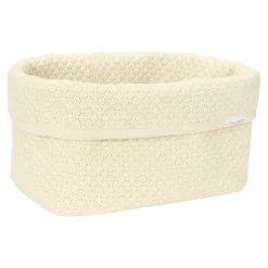 Little Dutch Panier de commode tricoté grand Adventure Grey 70x100 cm
