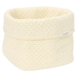 Little Dutch                    Panier de commode tricoté petit     Pure Soft White