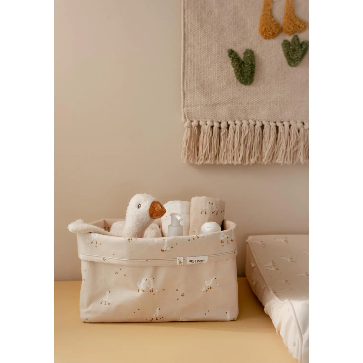 Little Dutch Panier de commode rectangulaire grand Little Goose