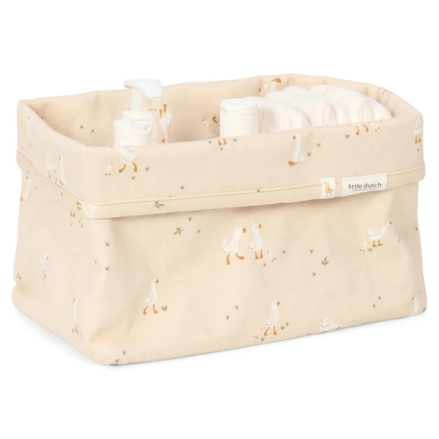 Little Dutch Panier de commode rectangulaire grand Little Goose