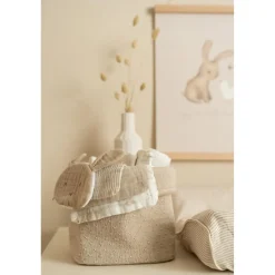 Little Dutch Panier de commode tricoté petit Pure Soft Beige