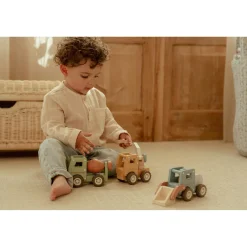 Little Dutch                    Pelleteuse en bois FSC     Multicolore