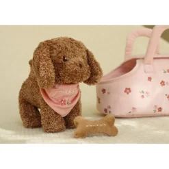Little Dutch Peluche chien avec sac de transport Jackie