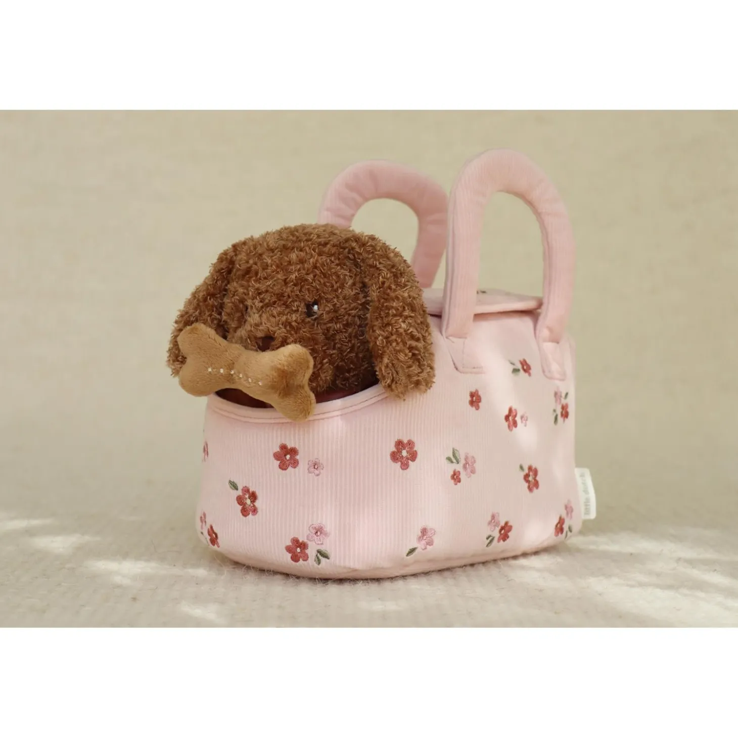 Little Dutch Peluche chien avec sac de transport Jackie