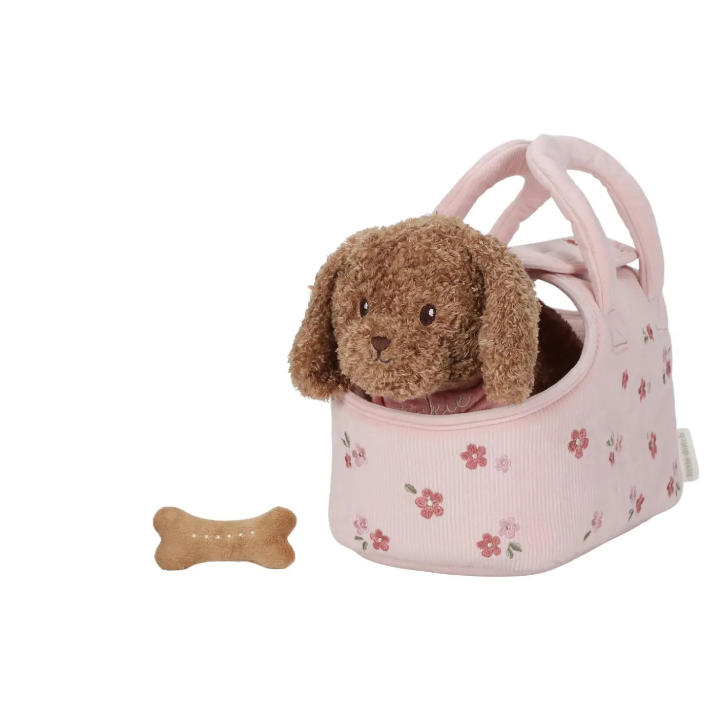 Little Dutch Peluche chien avec sac de transport Jackie