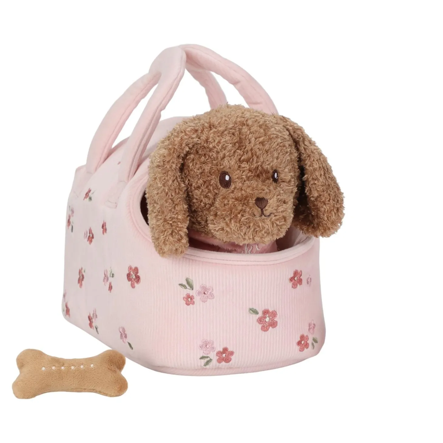 Little Dutch Peluche chien avec sac de transport Jackie