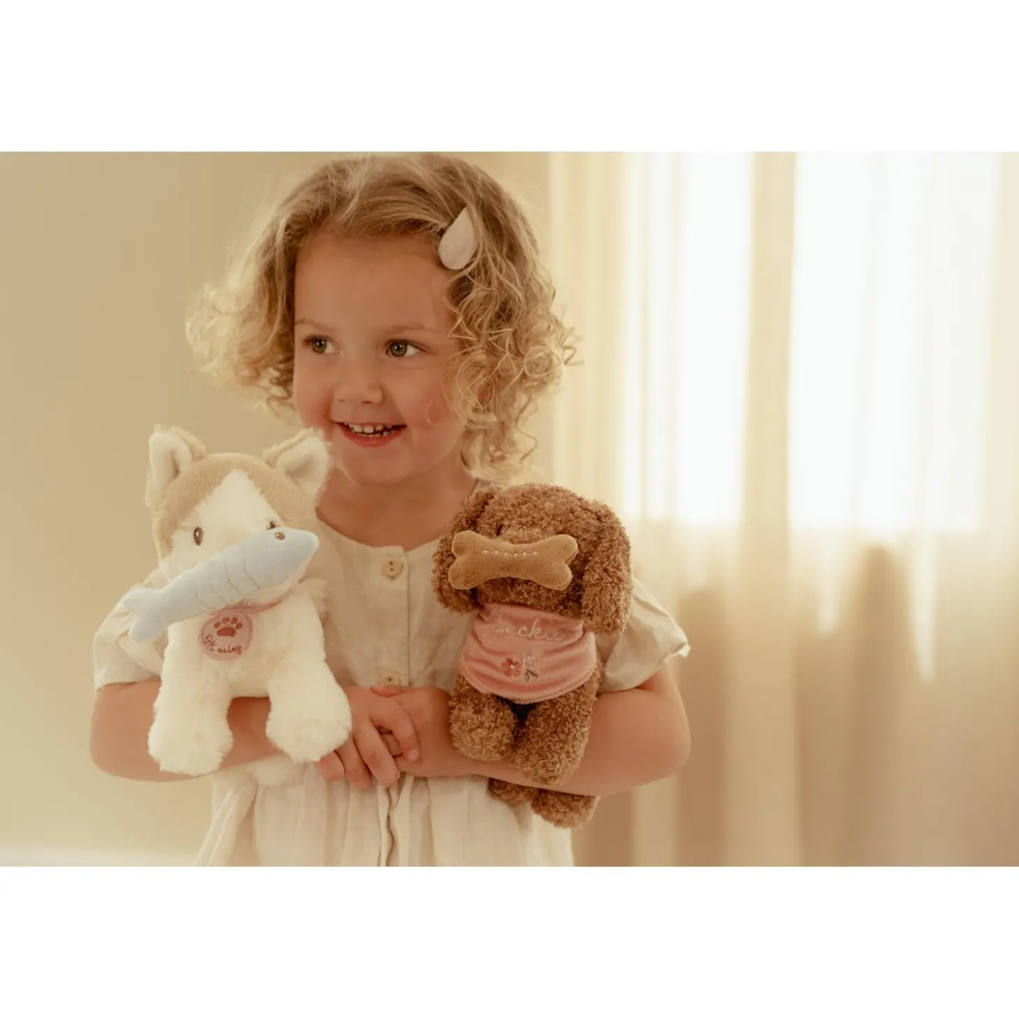 Little Dutch Peluche chien avec sac de transport Jackie