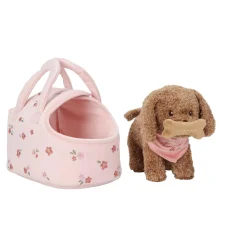 Little Dutch Peluche chien avec sac de transport Jackie