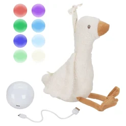 Little Dutch Peluche musicale et lumineuse Oie Newborn