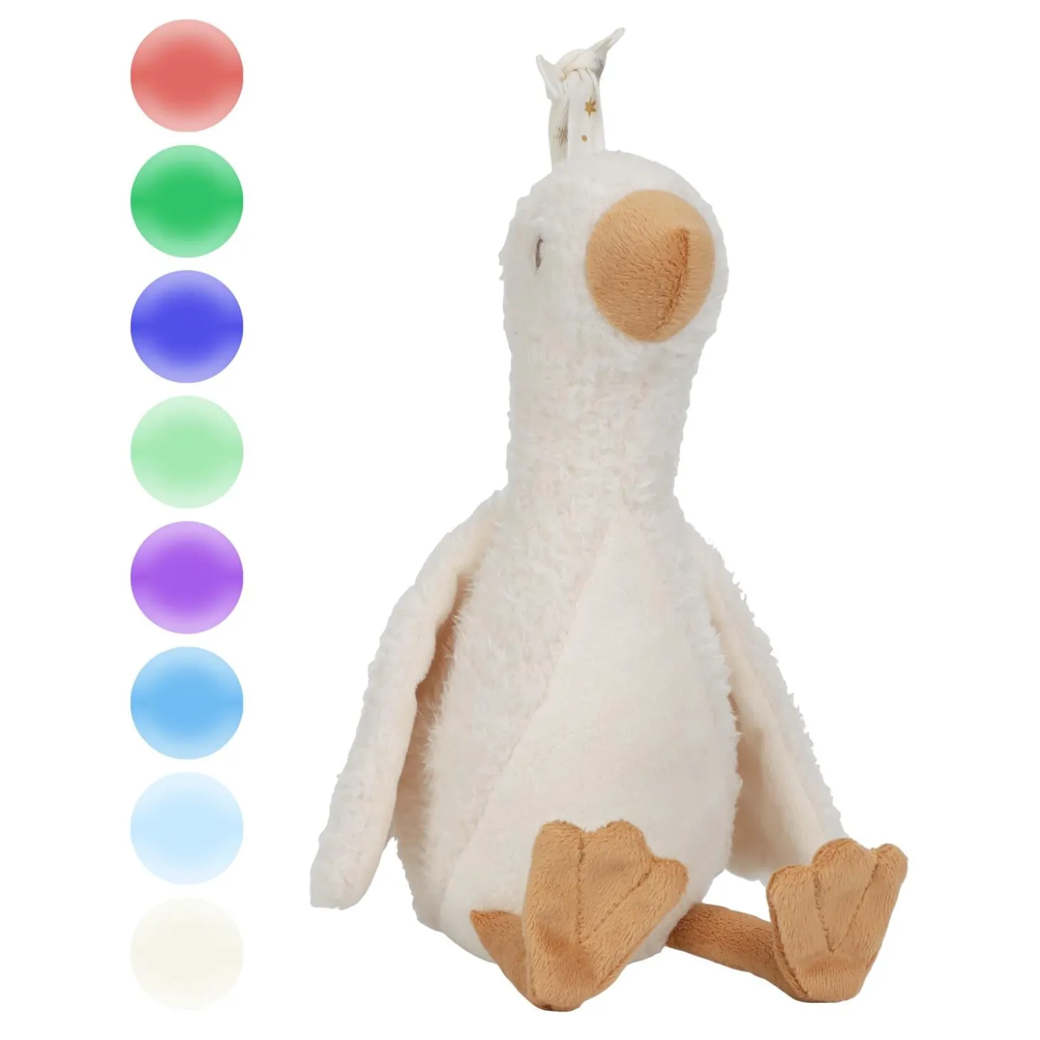 Little Dutch Peluche musicale et lumineuse Oie Newborn