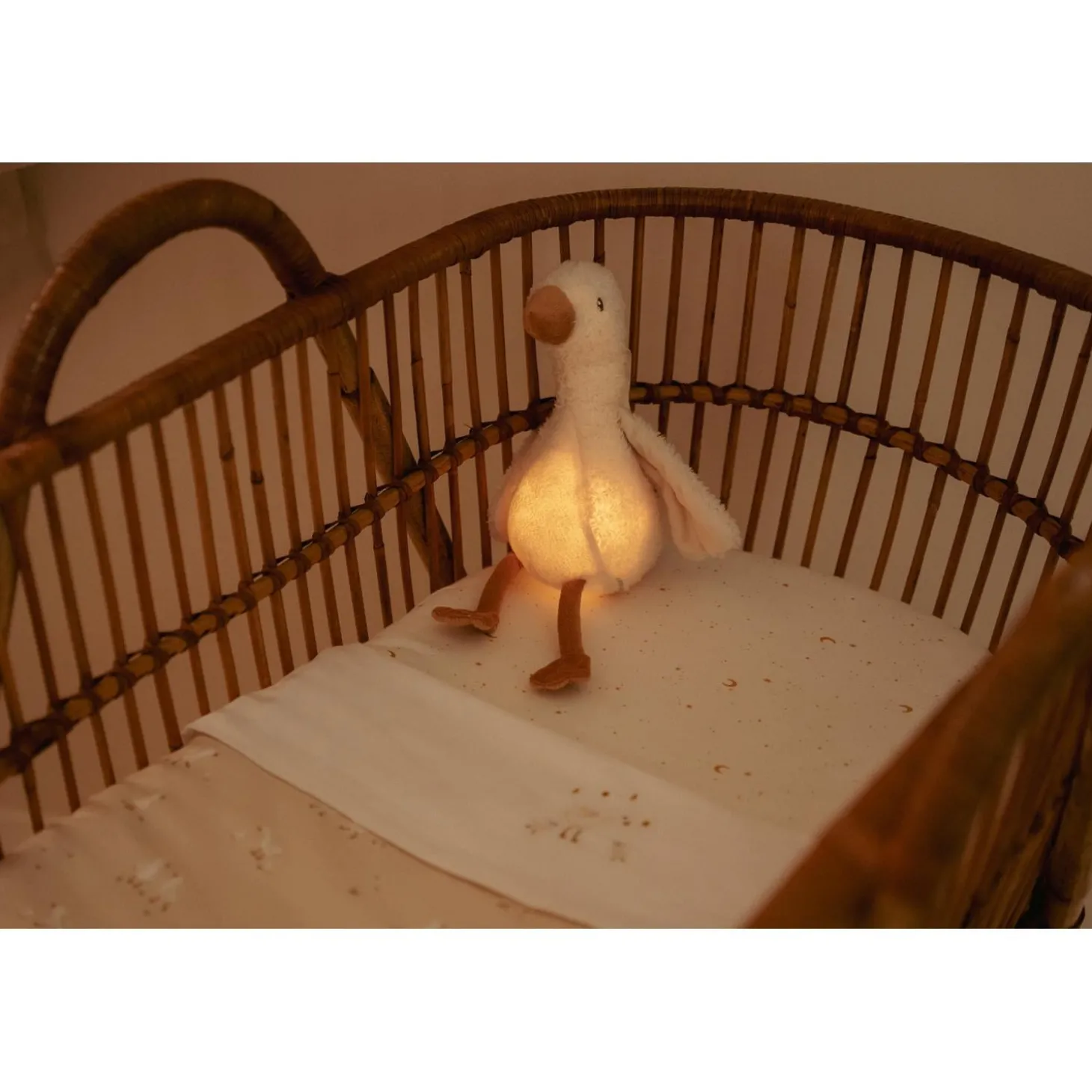 Little Dutch Peluche musicale et lumineuse Oie Newborn