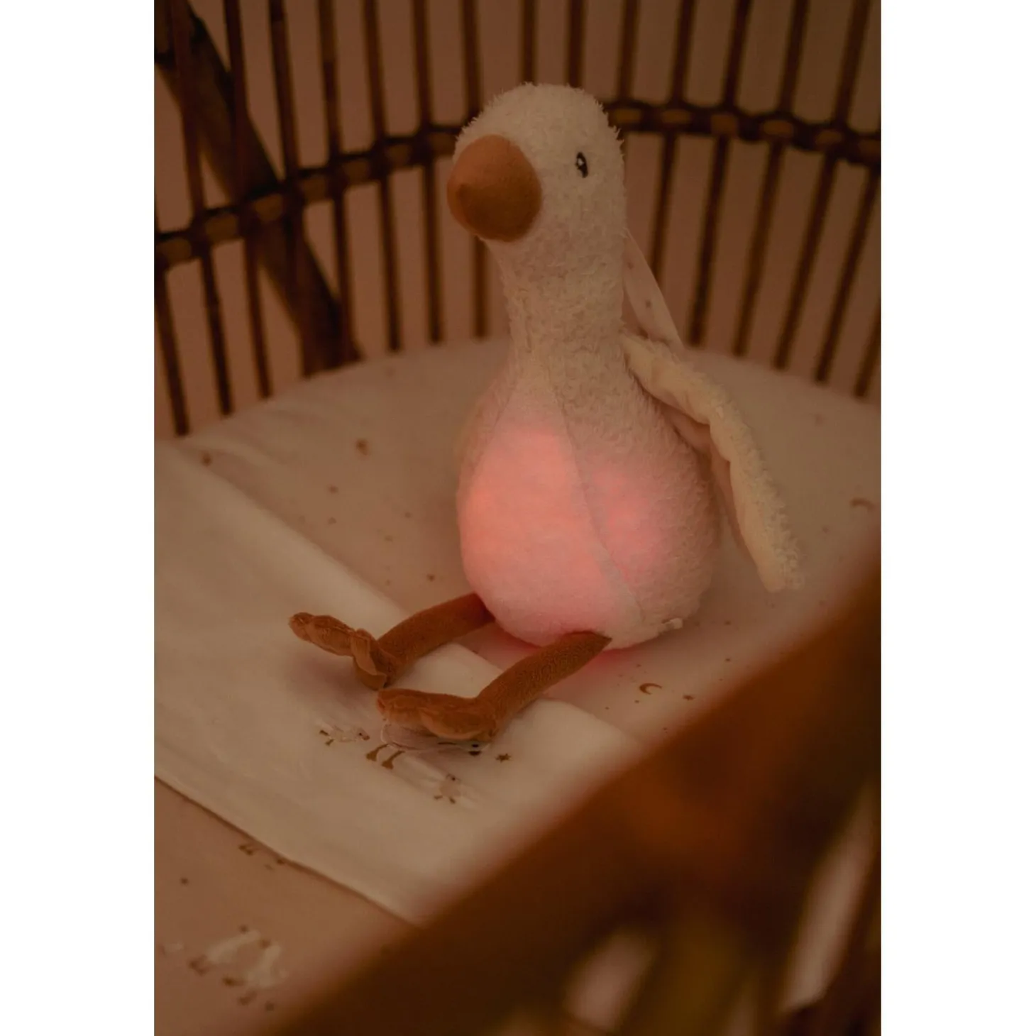 Little Dutch Peluche musicale et lumineuse Oie Newborn