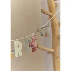 Little Dutch Pendentif Crocodile en tissu Safari Friends