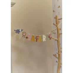 Little Dutch Pendentif Elephant en tissu Safari Friends