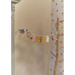 Little Dutch Pendentif Elephant en tissu Safari Friends