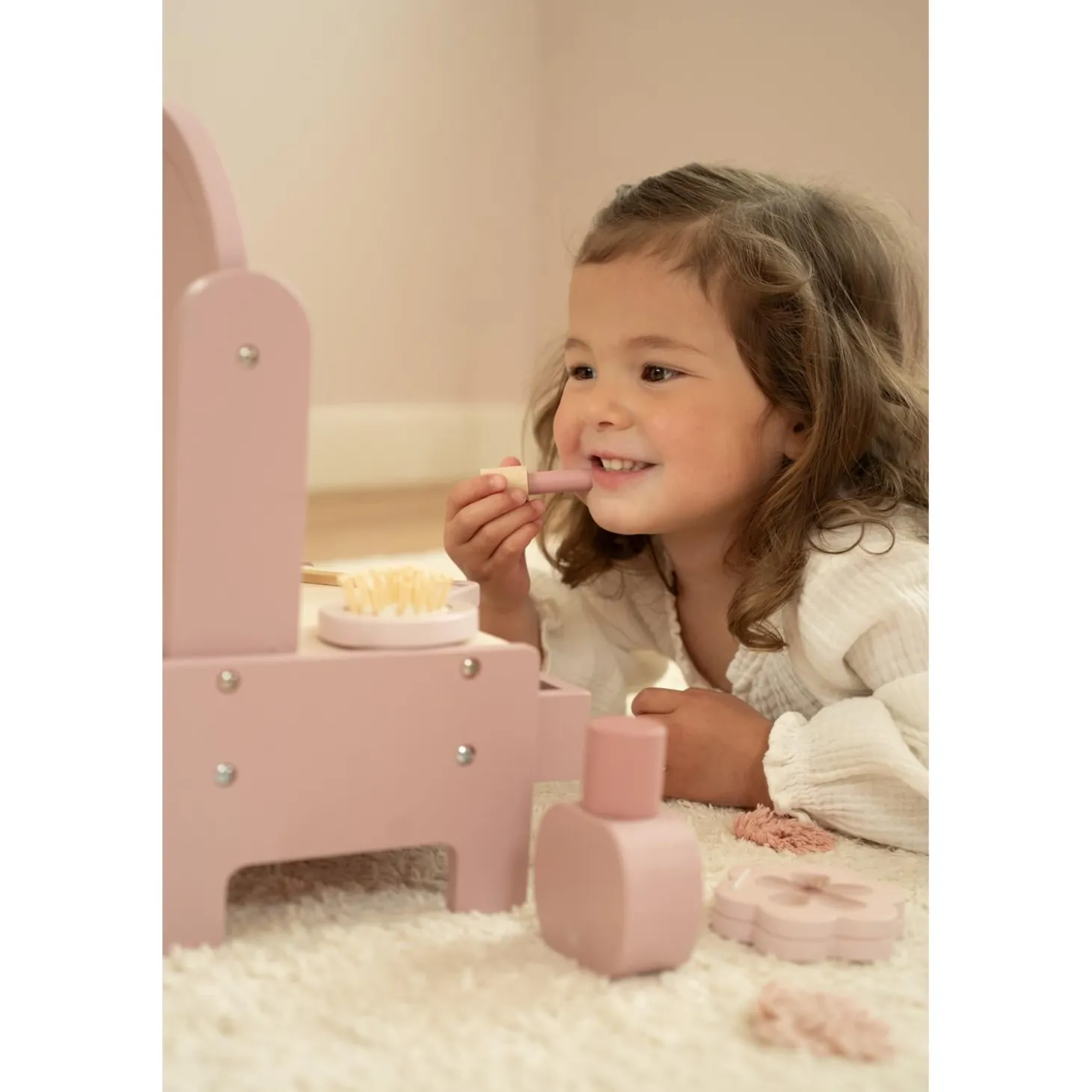 Little Dutch Petite coiffeuse en bois FSC Multicolore