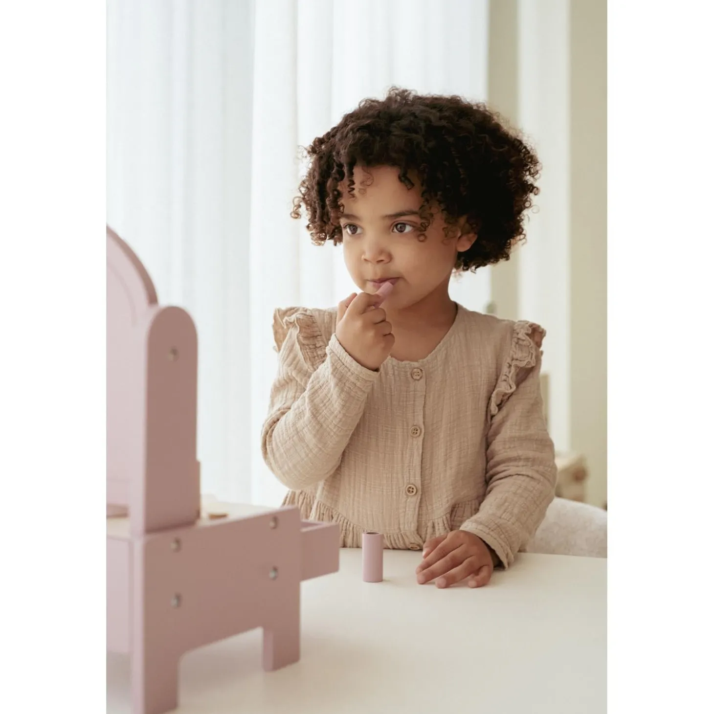 Little Dutch Petite coiffeuse en bois FSC Multicolore