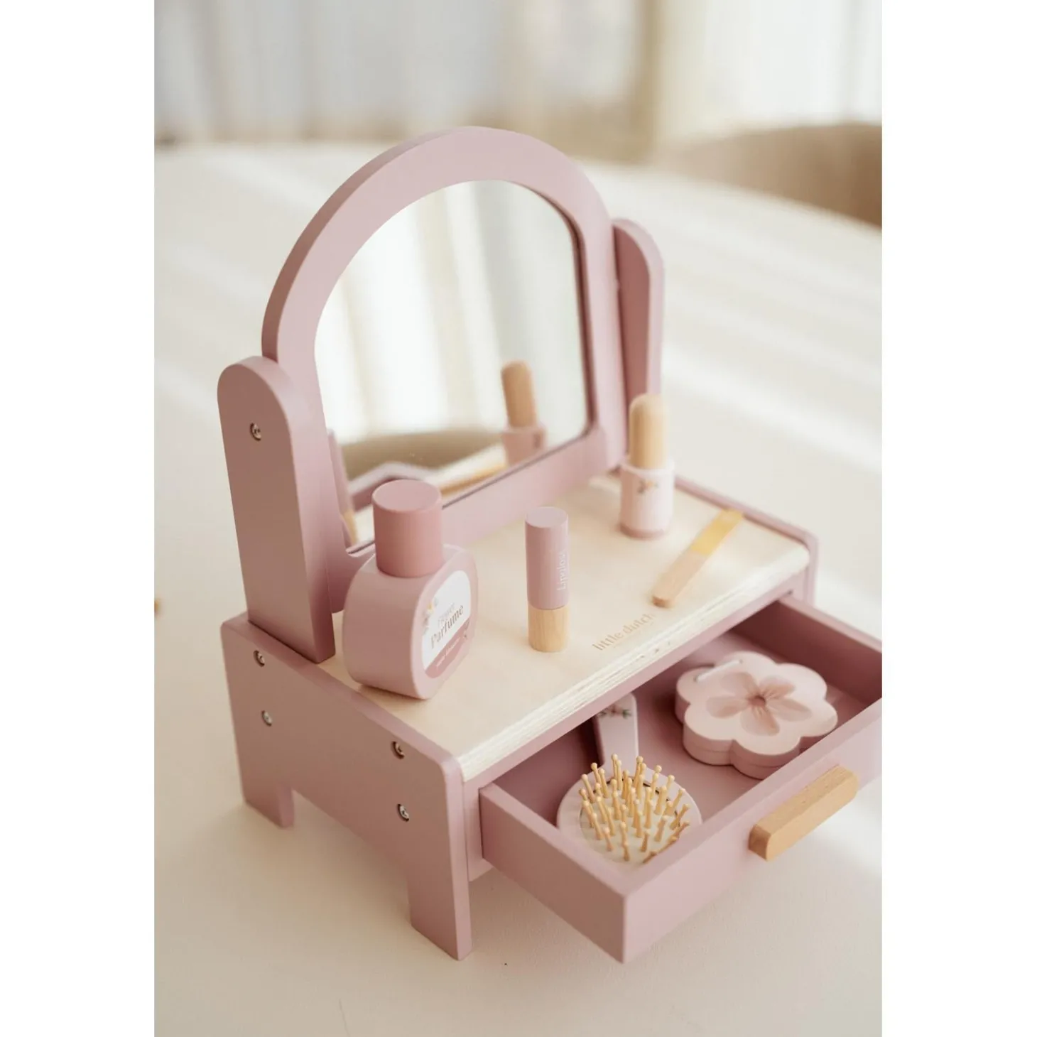 Little Dutch Petite coiffeuse en bois FSC Multicolore